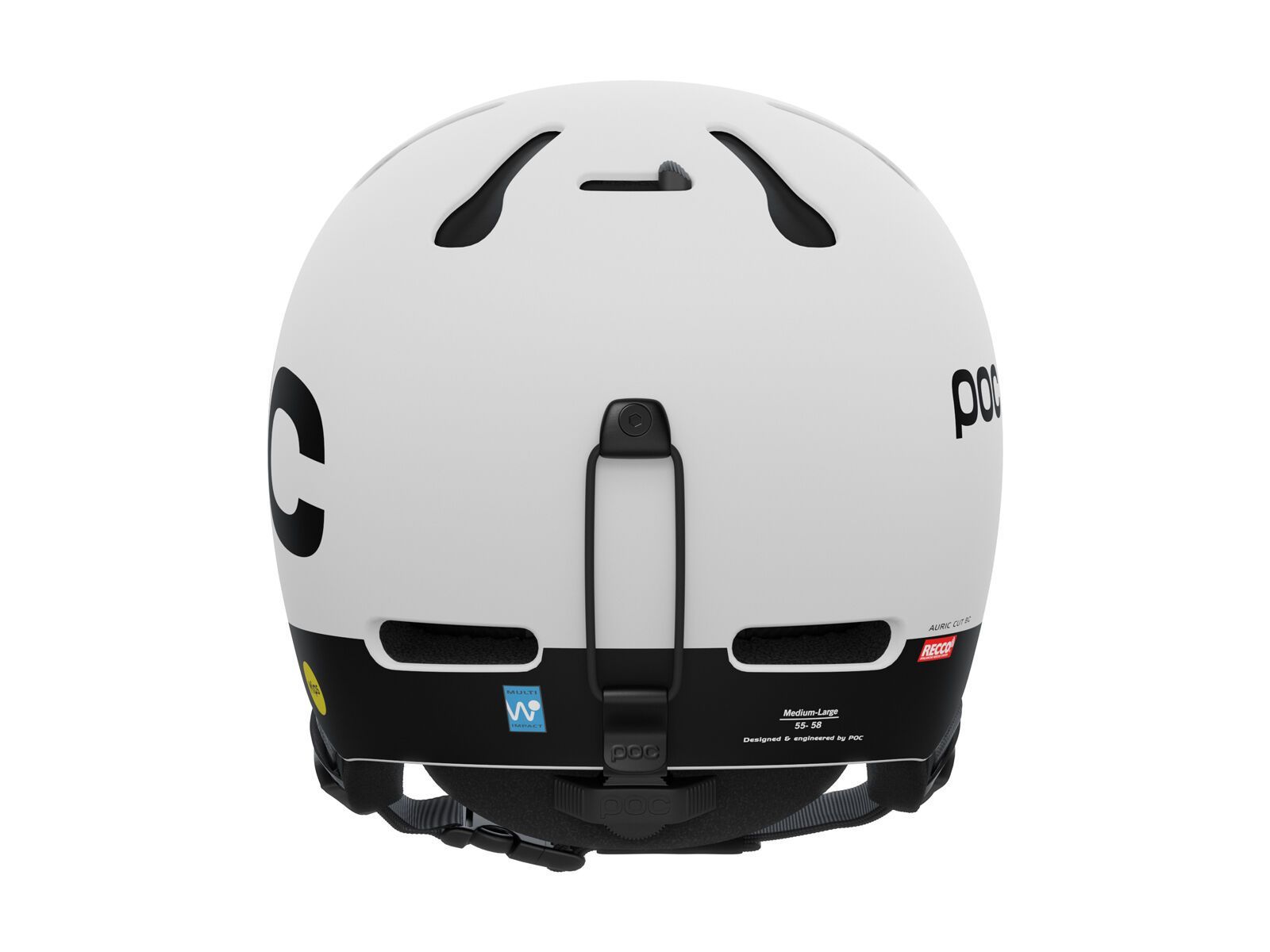 POC Auric Cut BC MIPS, hydrogen white matt - Bild 4