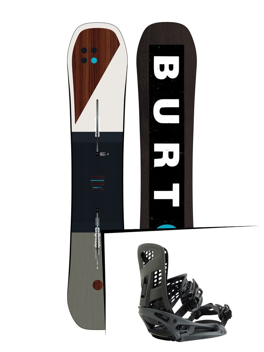 Set: Burton Custom 2019 +  Genesis X EST (2218321S) - Bild 1