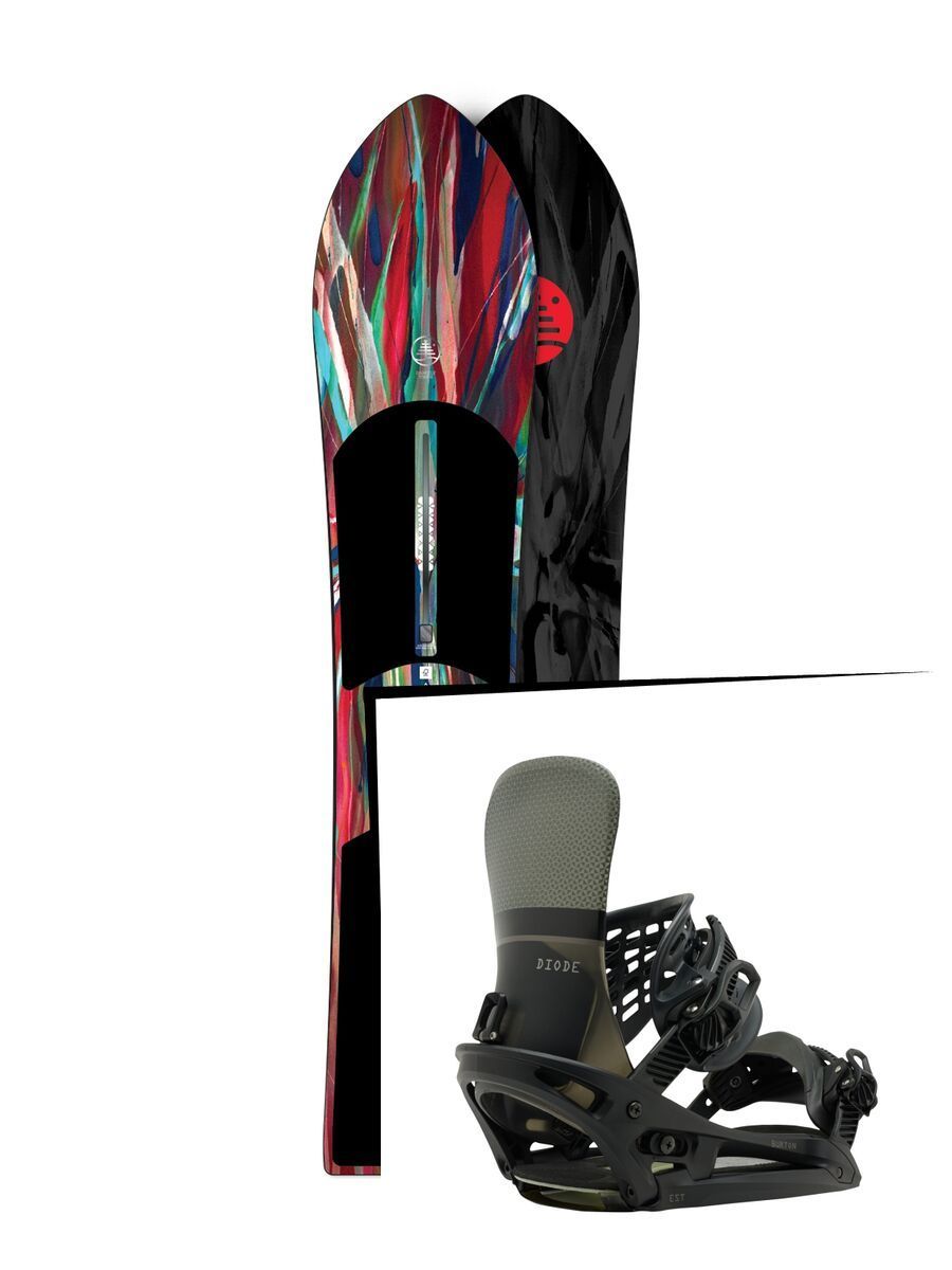 Burton Set: Skipjack Surf 2016 + Burton Diode EST - Bild 1
