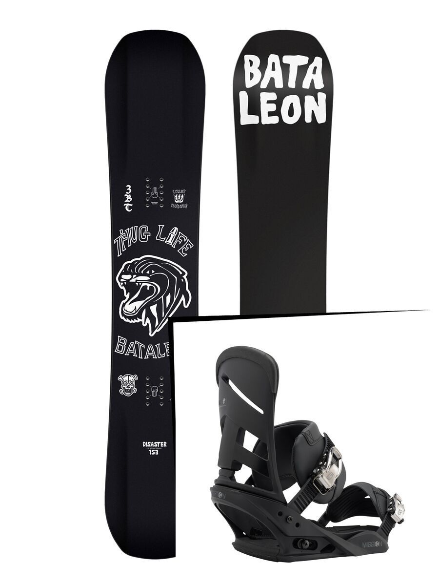 Set: Bataleon Disaster 2017 + Burton Mission (1712873S) - Bild 1