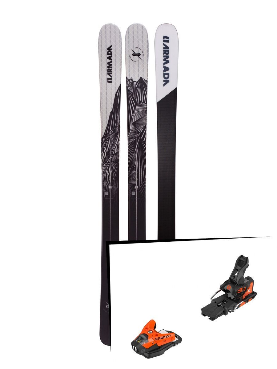 Set: Armada Invictus 99 Ti 2019 + Salomon STH2 WTR 13 orange/black - Bild 1