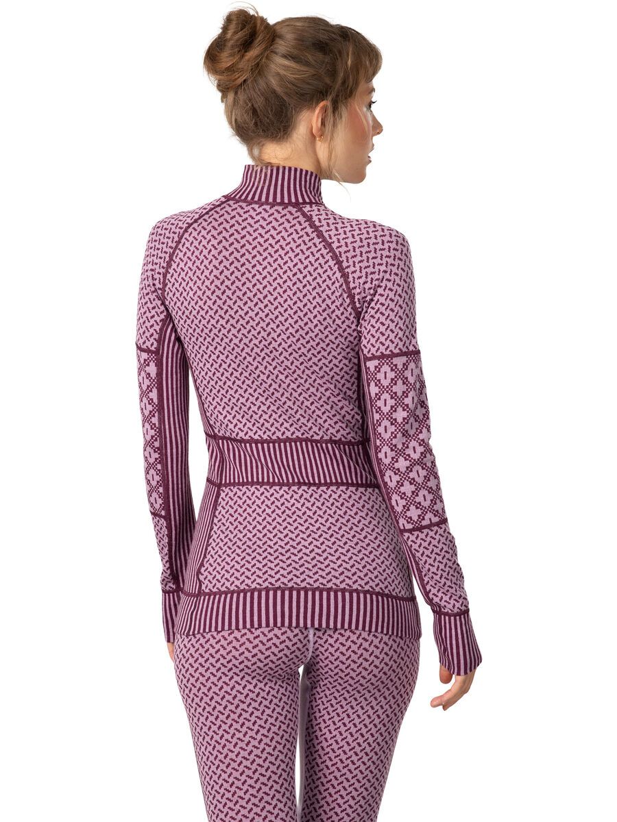 Kari Traa Smekker Half Zip Baselayer, lily - Bild 4