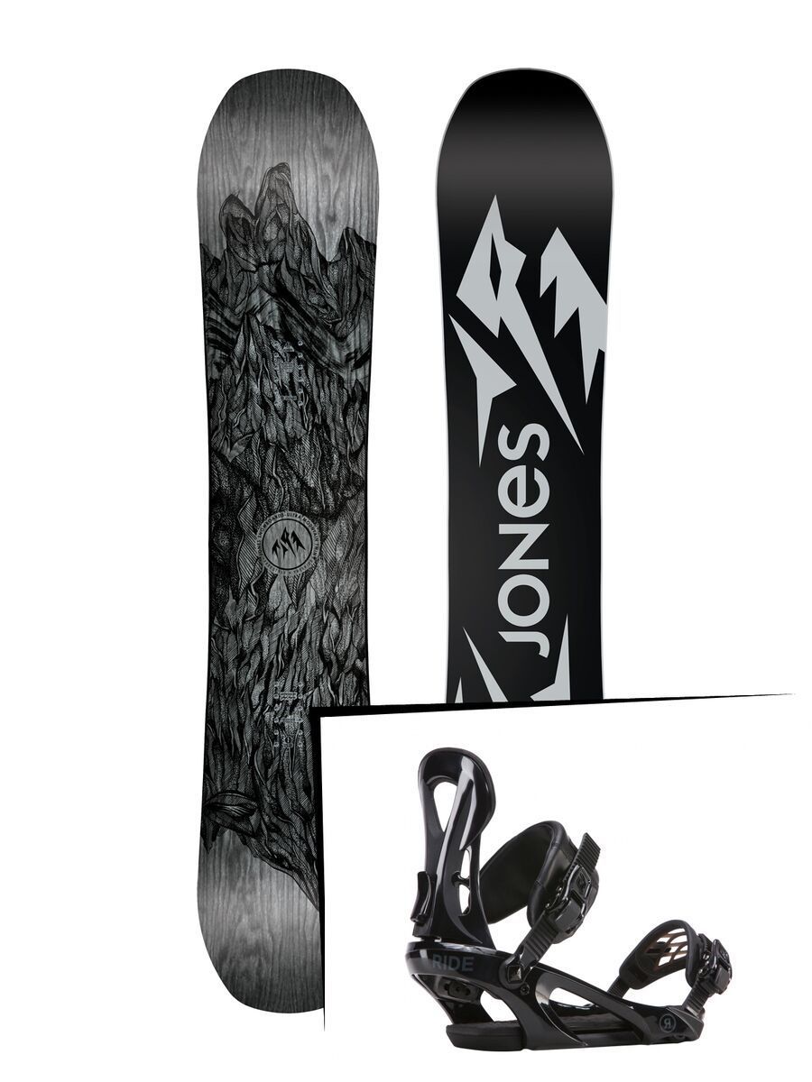 Set: Jones Ultra Mountain Twin 2019 + Ride LX (1923779S) - Bild 1