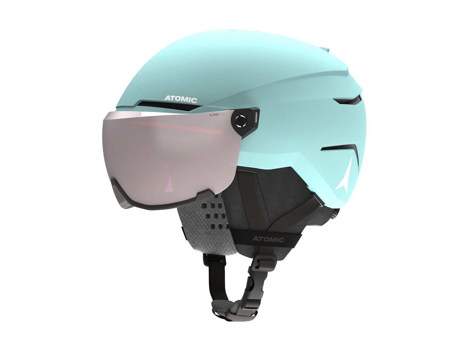 Atomic Savor Visor JR, Silver Flash / turquoise - Bild 1
