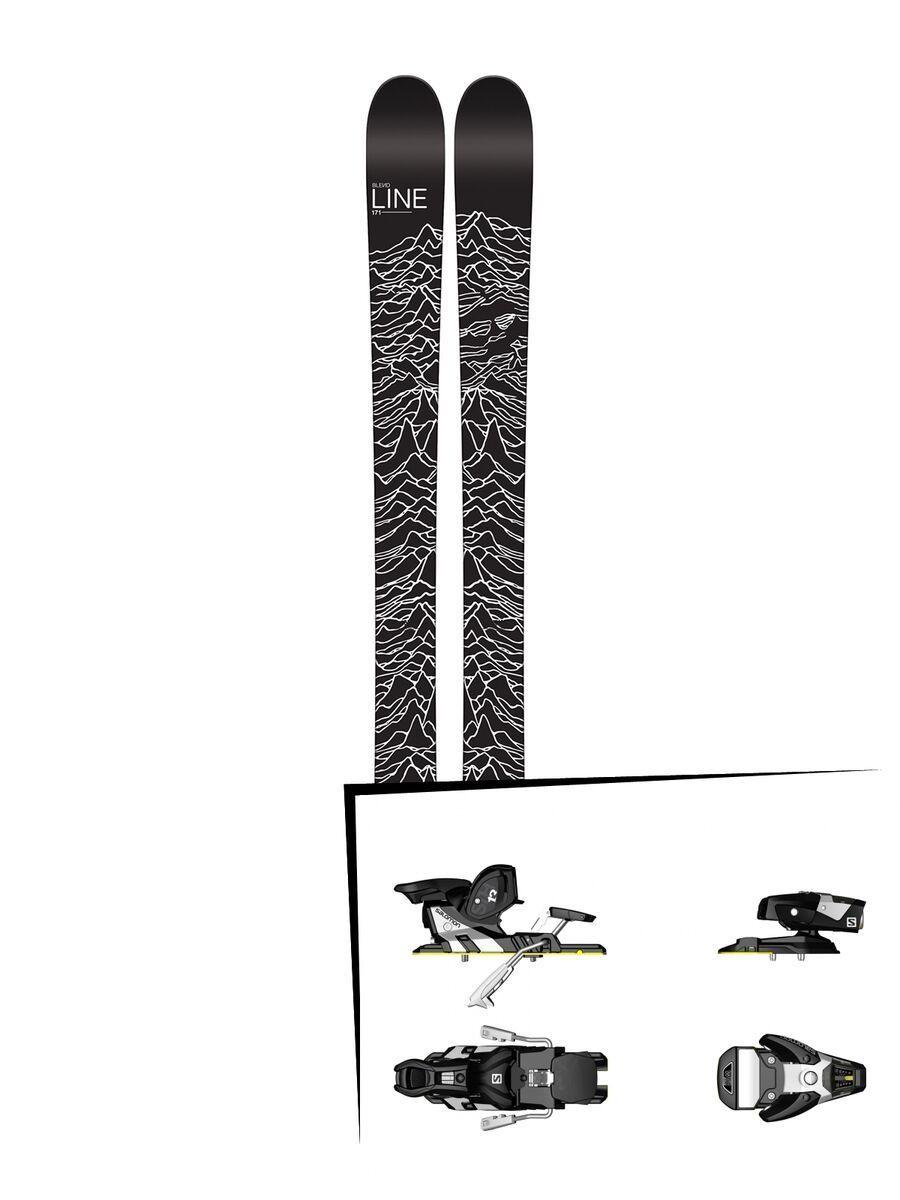 Set: Line Blend 2017 + Salomon STH2 WTR 13 (1456104) - Bild 1