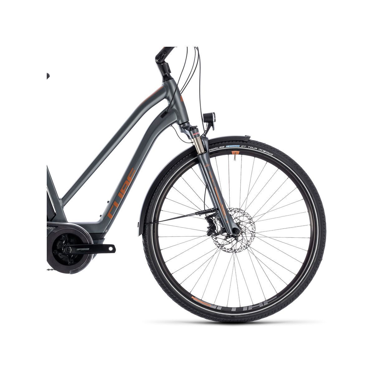 Cube Town Hybrid Sport Pro 500 Trapeze, grey´n´copper - Bild 3