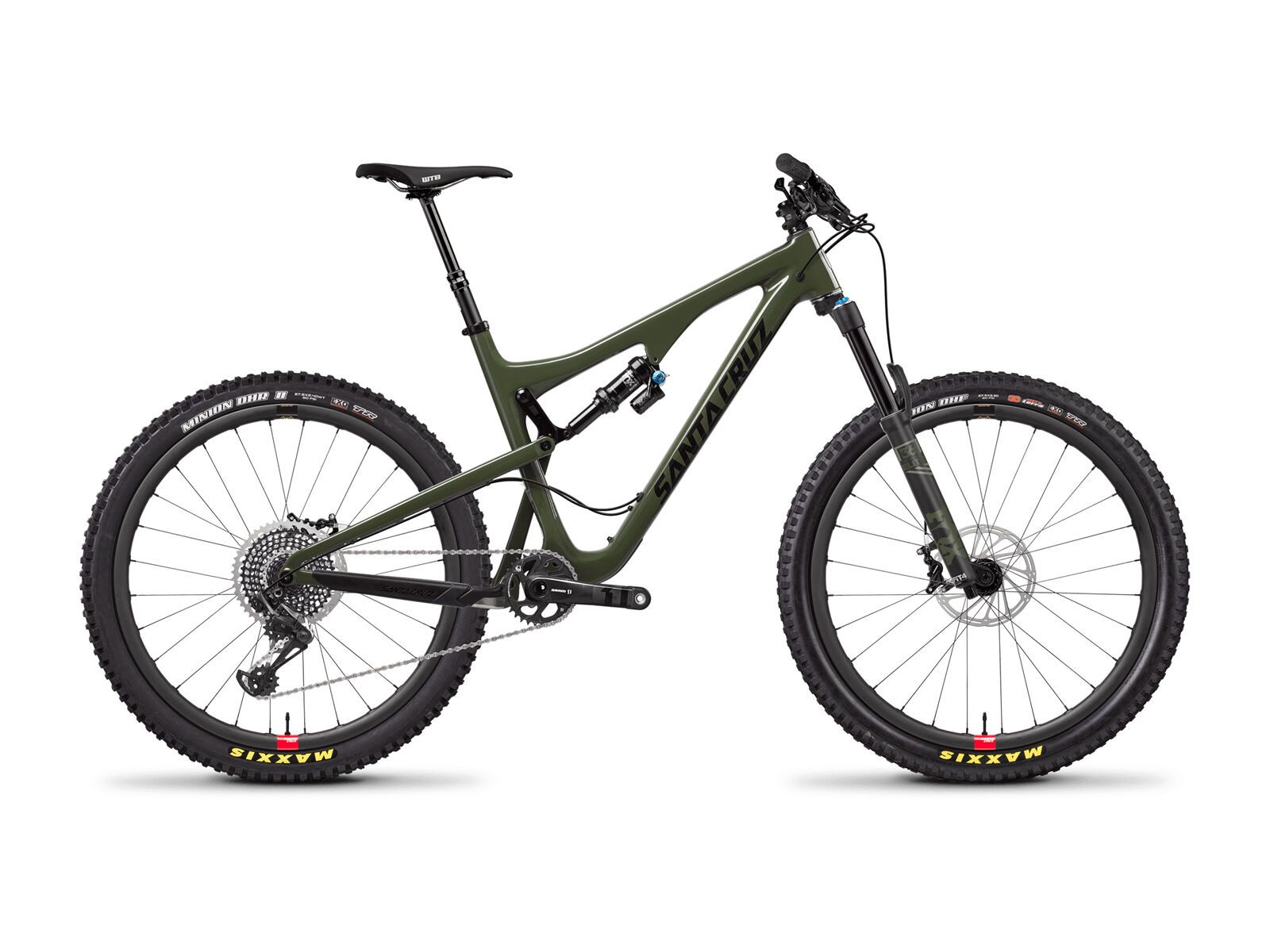 Santa Cruz Bronson CC X01 Reserve, gloss olive and black - Bild 1