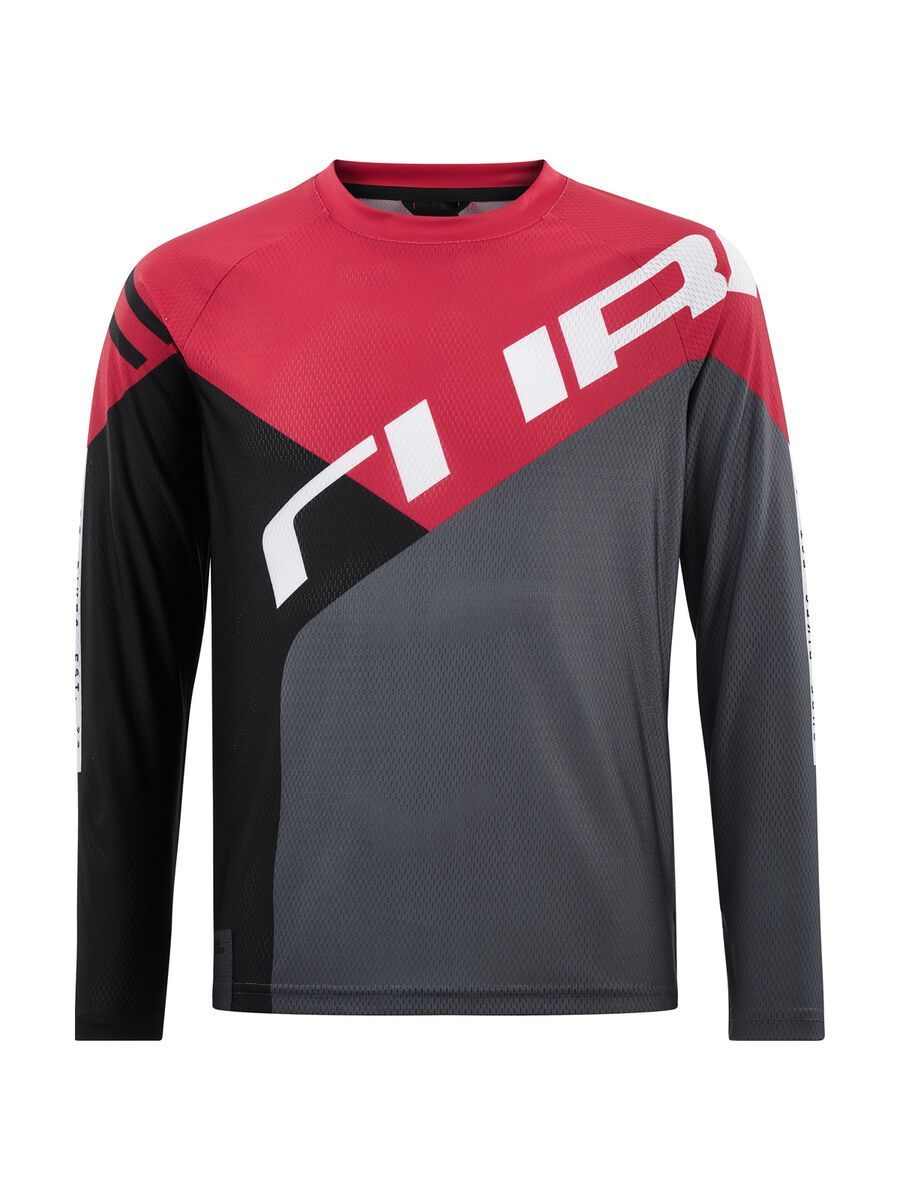Cube Junior Trikot langarm, black´n´red - Bild 1