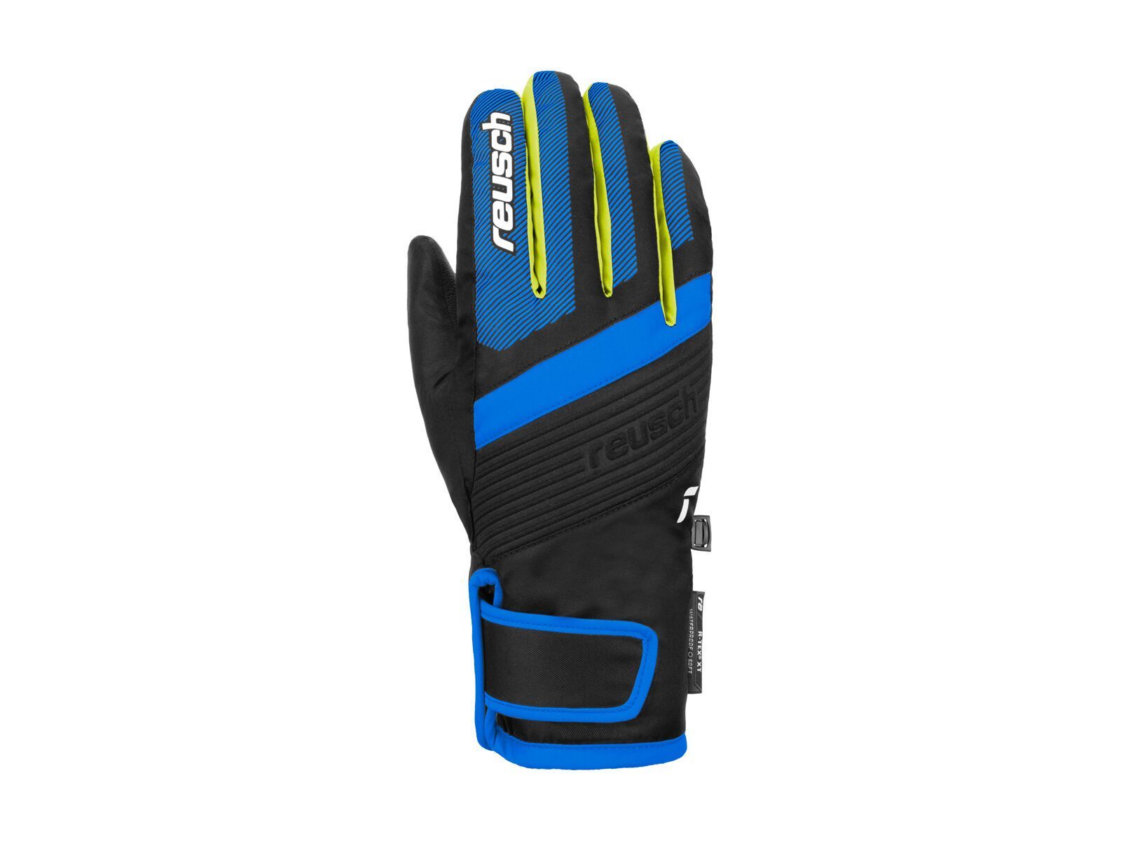 Reusch Duke R-Tex XT Junior, black/brilliant blue/safety yellow - Bild 2