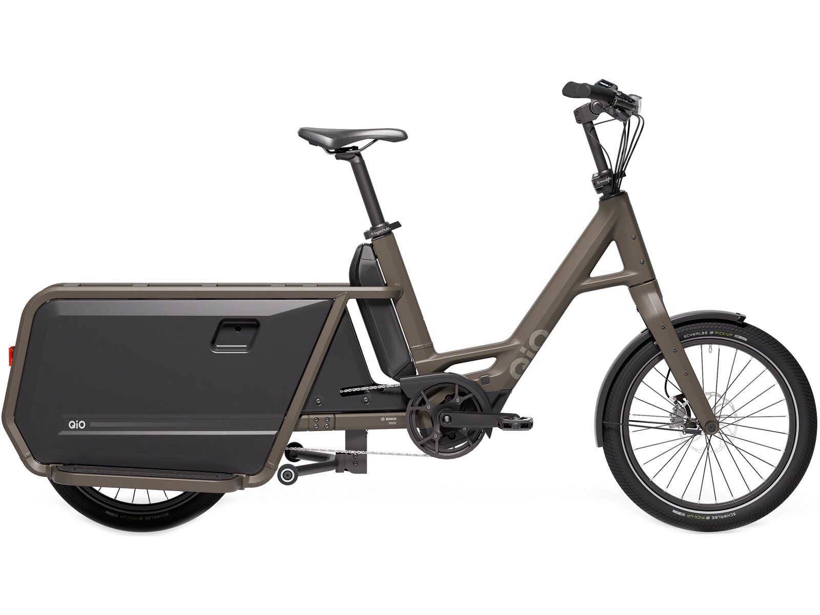 QiO Long P9, dark olive matt - Bild 1