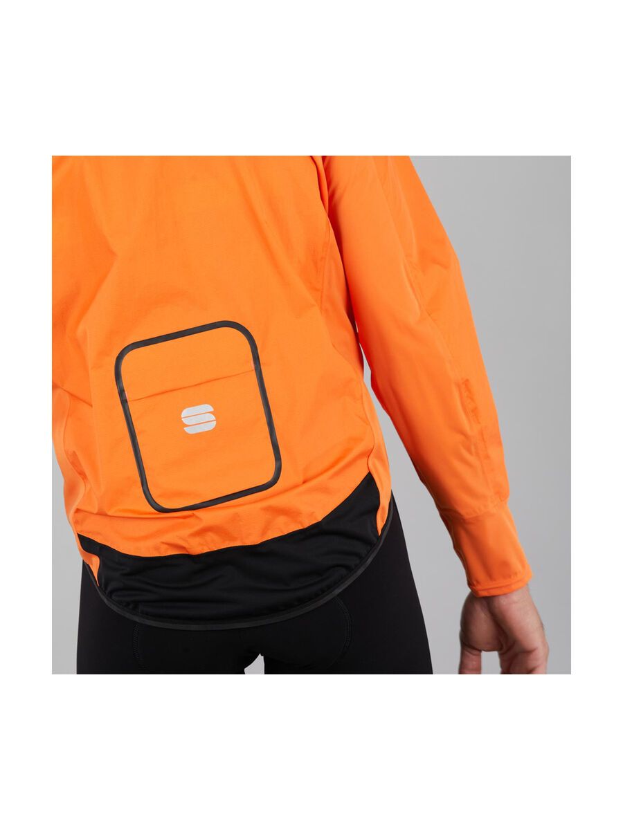 Sportful Hot Pack No Rain Jacket, orange sdr - Bild 5