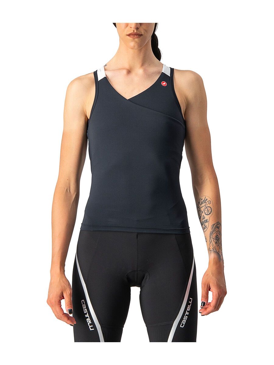 Castelli Solaris Top, light black/white - Bild 1