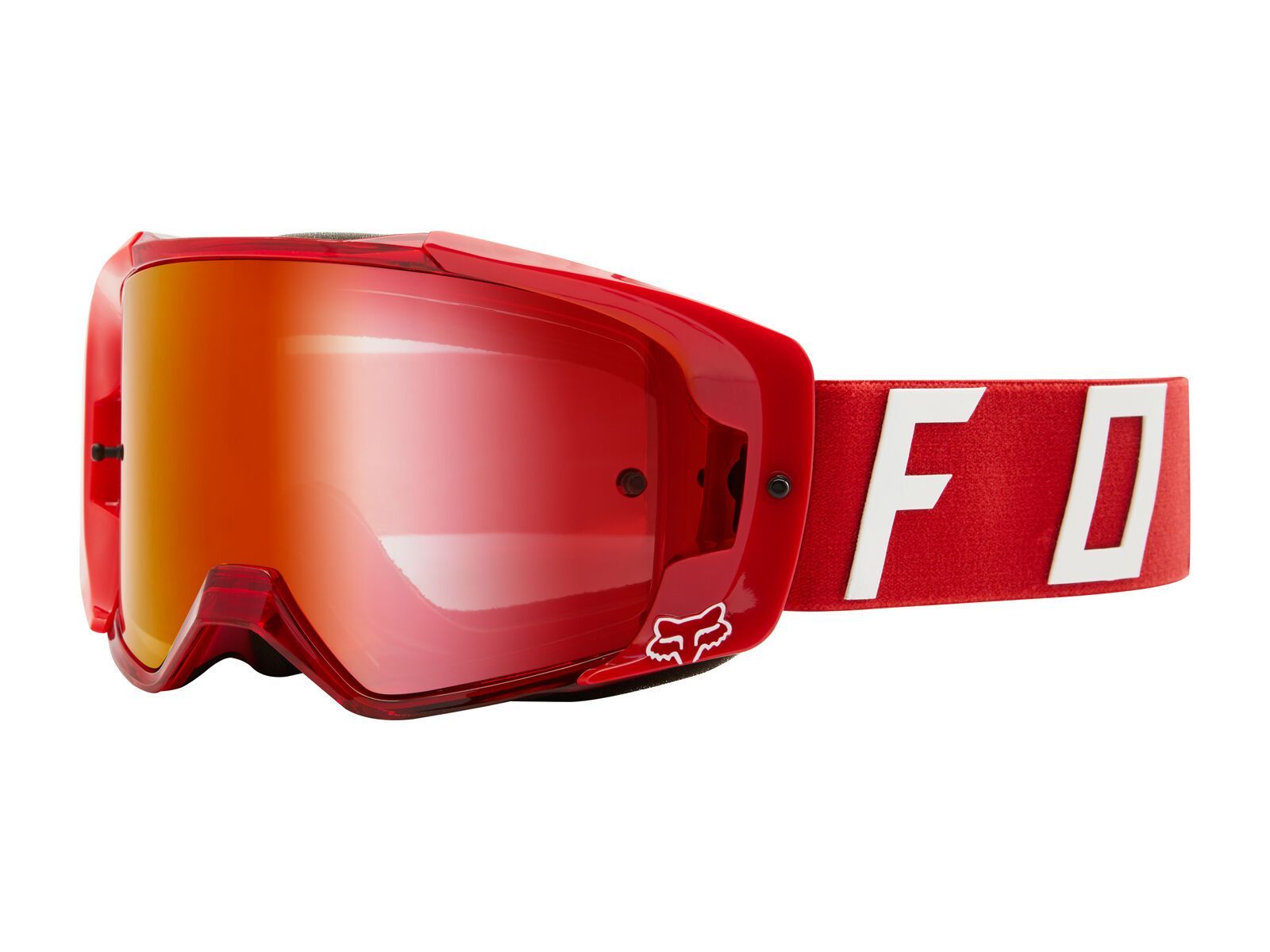 Fox Vue Psycosis Goggle Spark, flame red/Lens: spark mirror injected - Bild 1