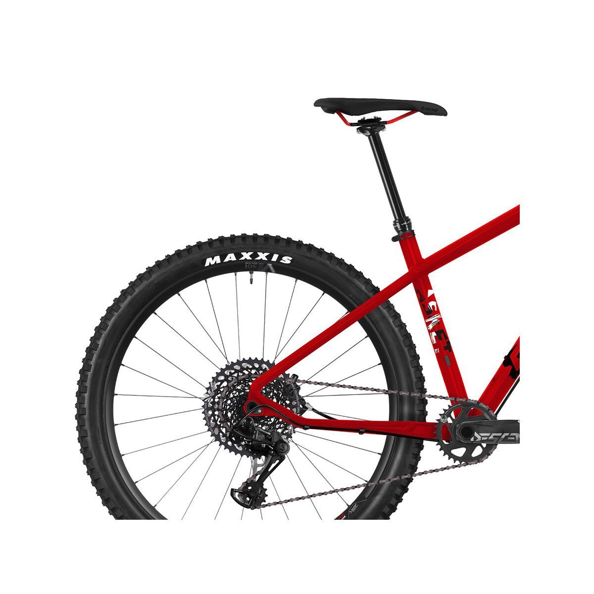 Ghost Asket 8.7 AL, riot red/night black/star white - Bild 6