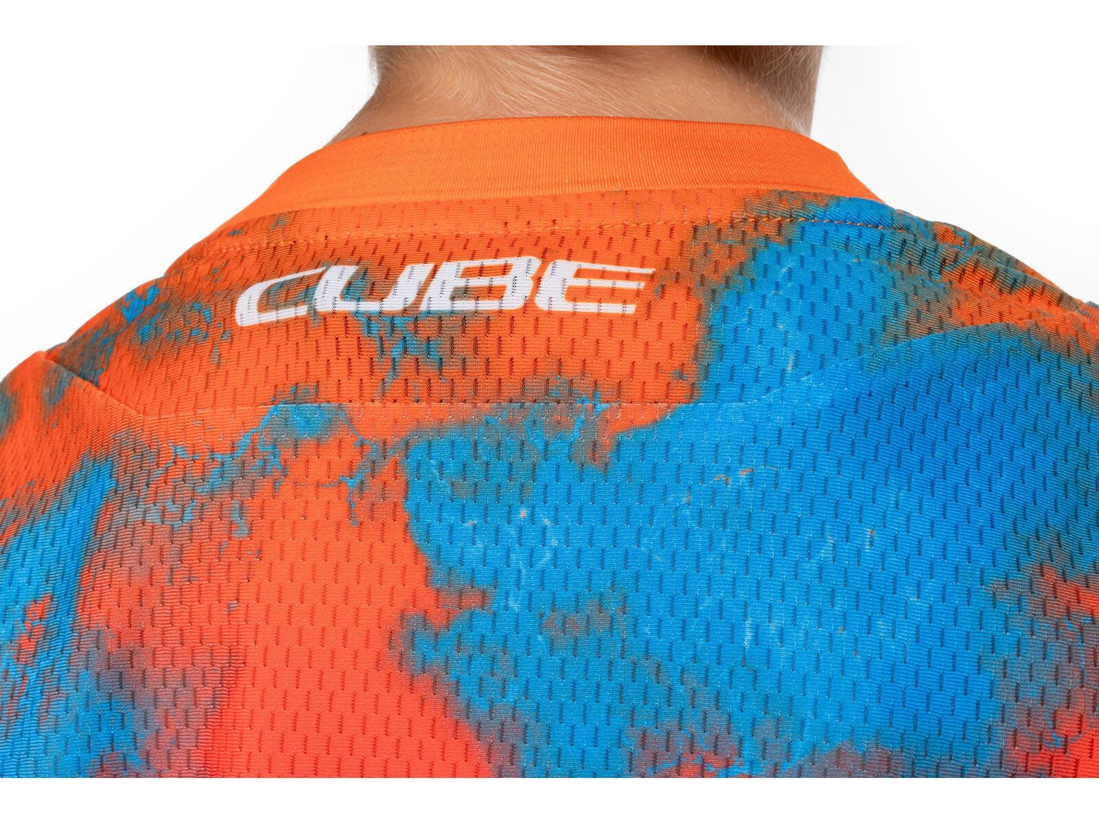 Cube MTB Trikot Rookie X Actionteam kurzarm, blue´n´pink´n´orange - Bild 5