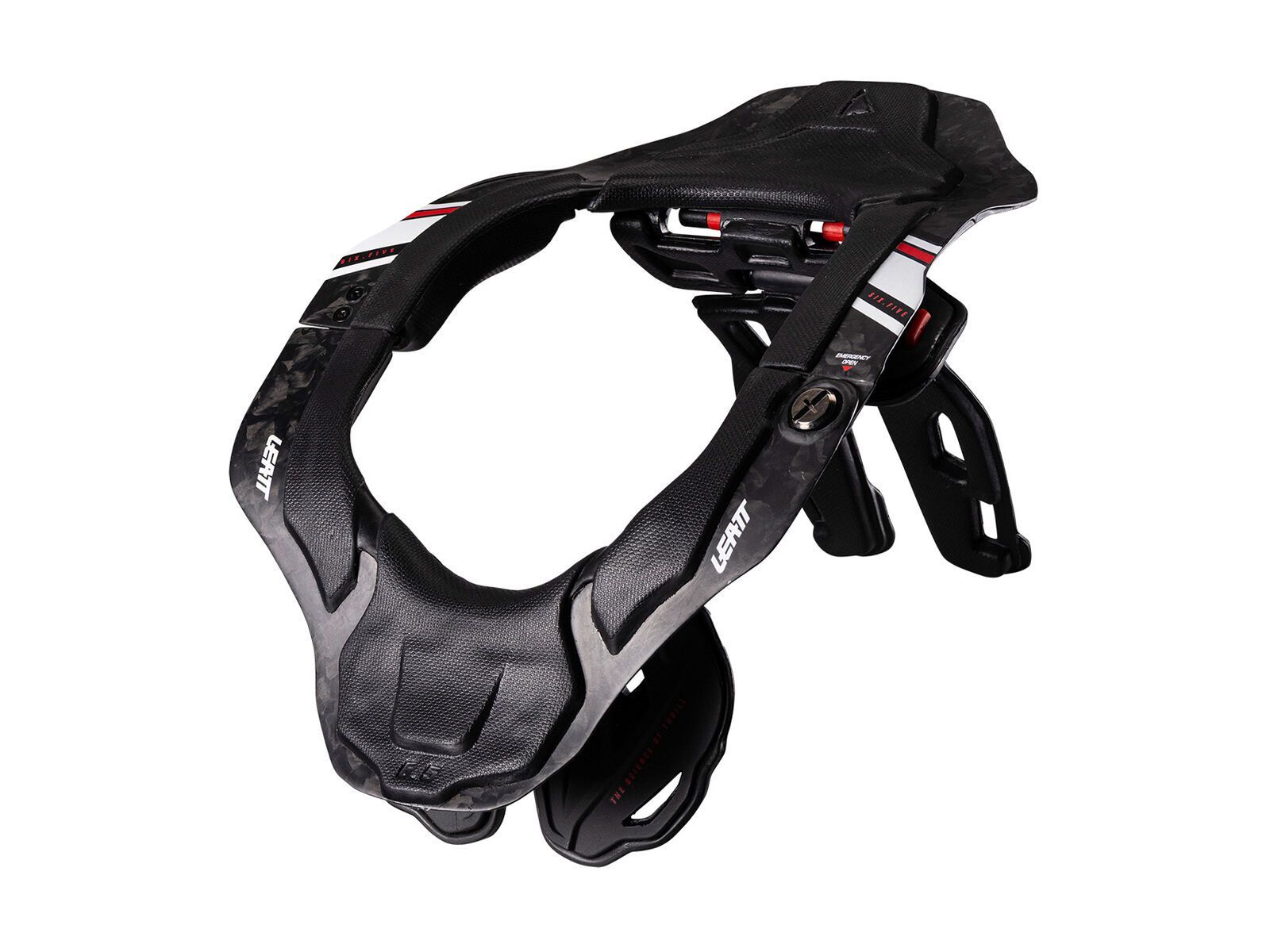 Leatt Neck Brace 6.5 Carbon, black/white - Bild 1