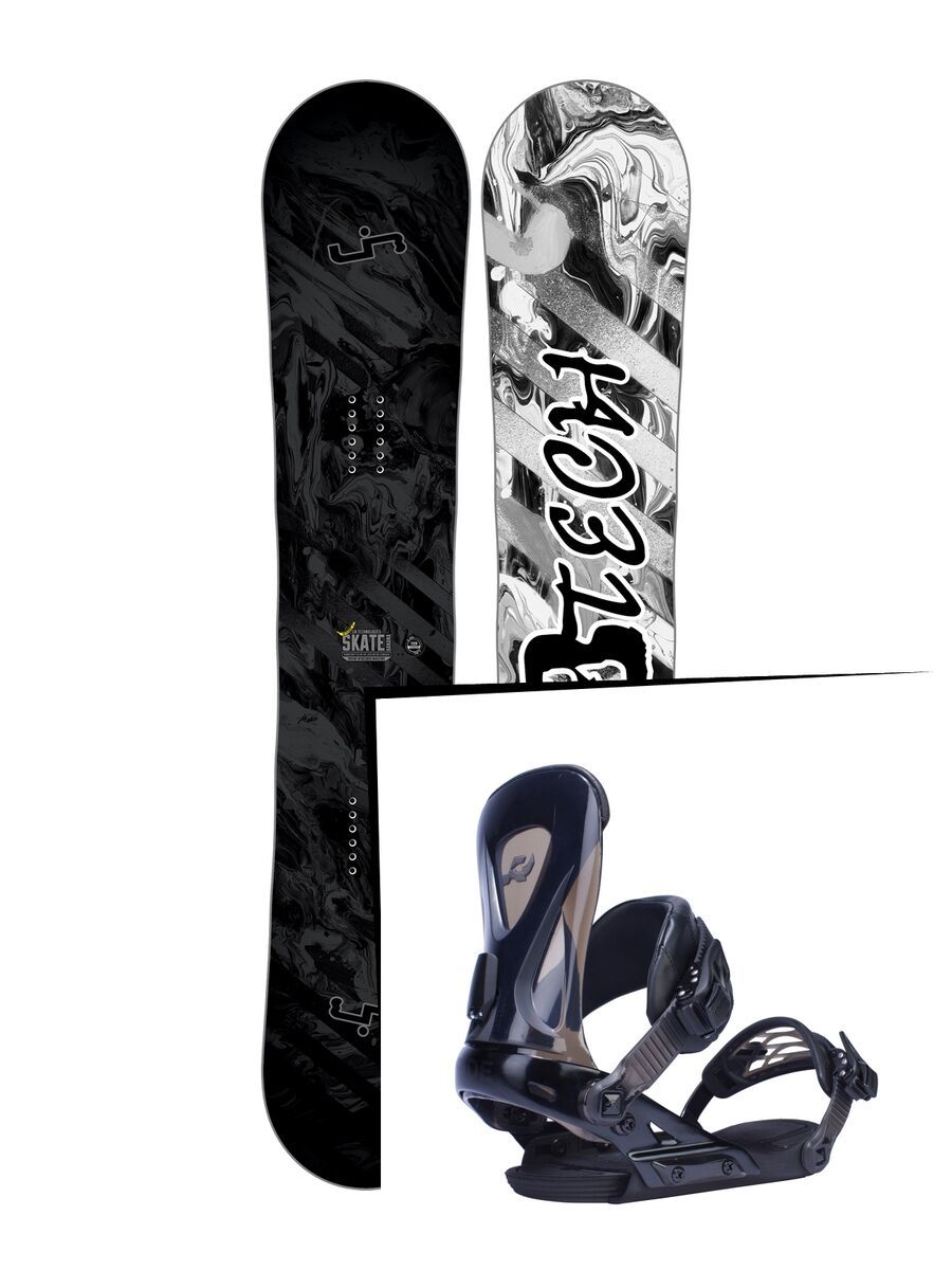 Set: Lib Tech Sk8 Banana 2017 + Ride Revolt (1770162S) - Bild 1