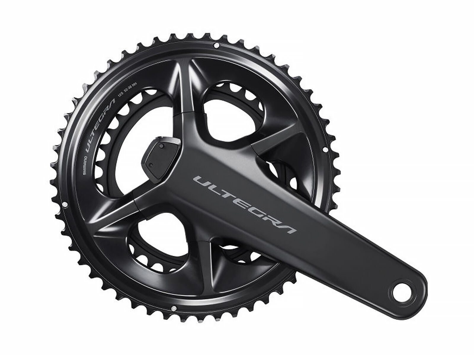 Shimano Ultegra FC-R8100-P Hollowtech II Powermeter - 2x12-fach / 52/36 Z, schwarz - Bild 1
