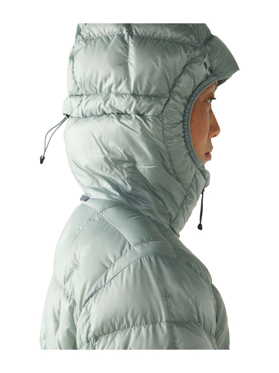 Haglöfs Hede Down Hood Women, dew green - Bild 9