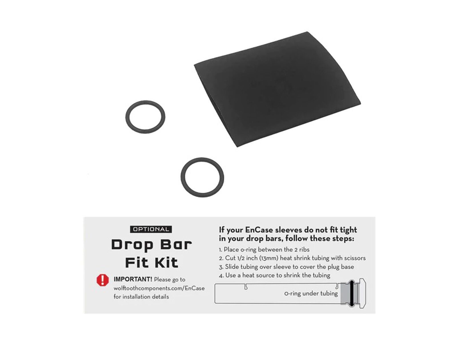 Wolf Tooth EnCase System Drop Bar Fit Kit - Bild 1