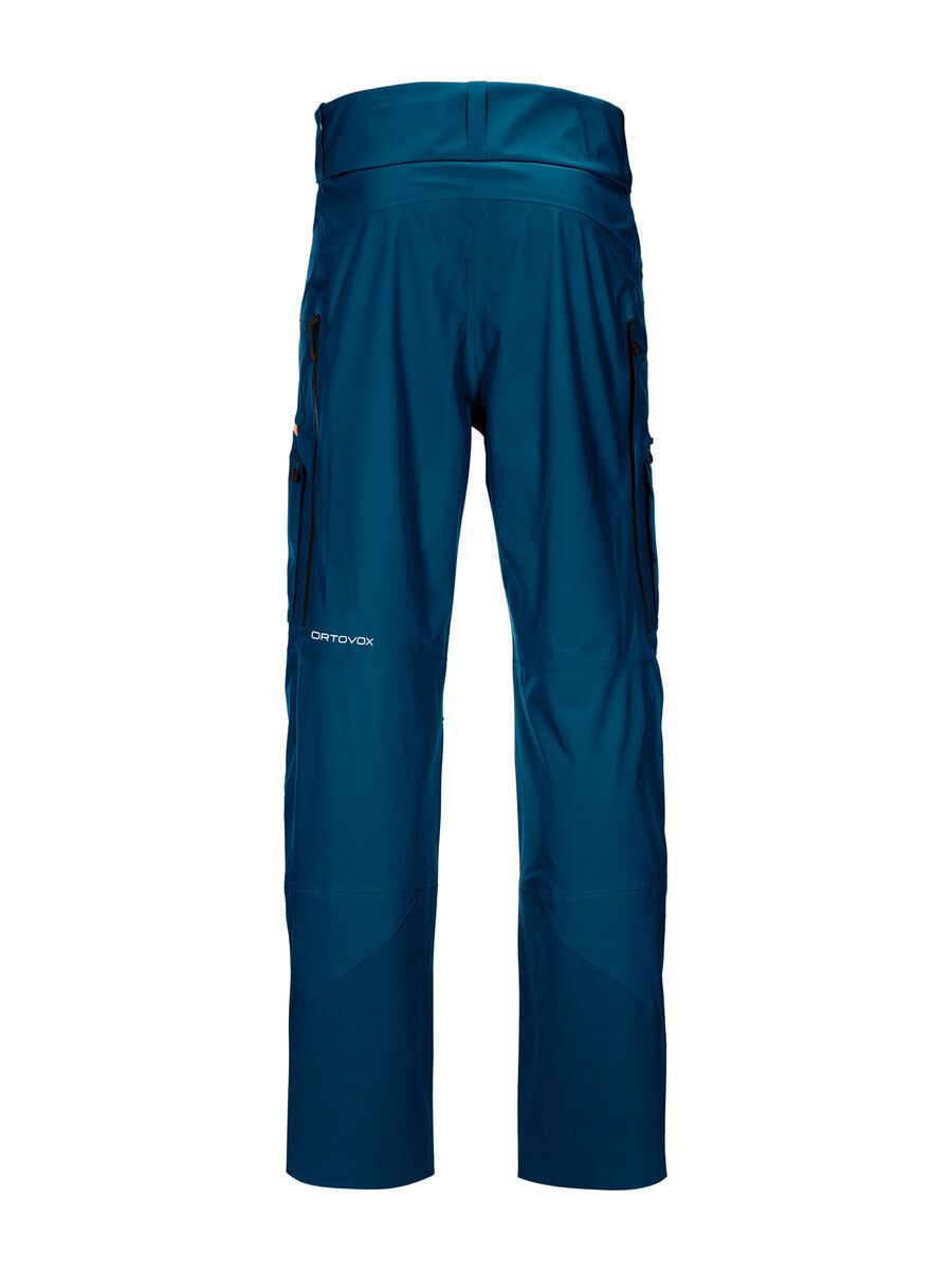 Ortovox 3L Deep Shell Pants M, petrol blue - Bild 2