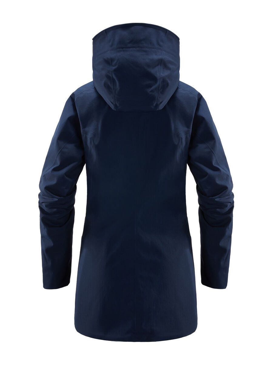 Haglöfs Niva Insulated Parka Women, tarn blue solid - Bild 2