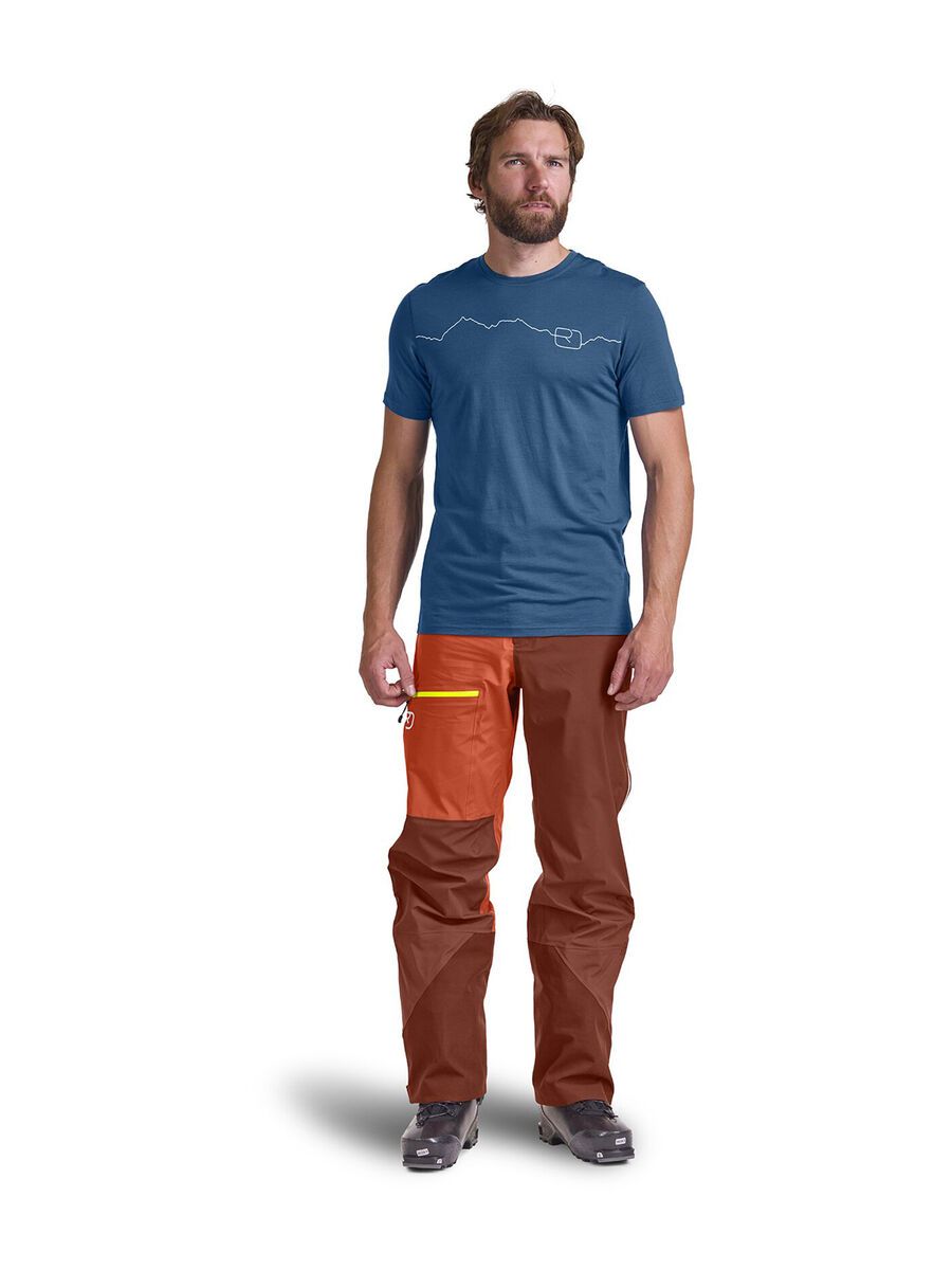 Ortovox 150 Merino Cool Mountain TS M, mountain blue - Bild 2