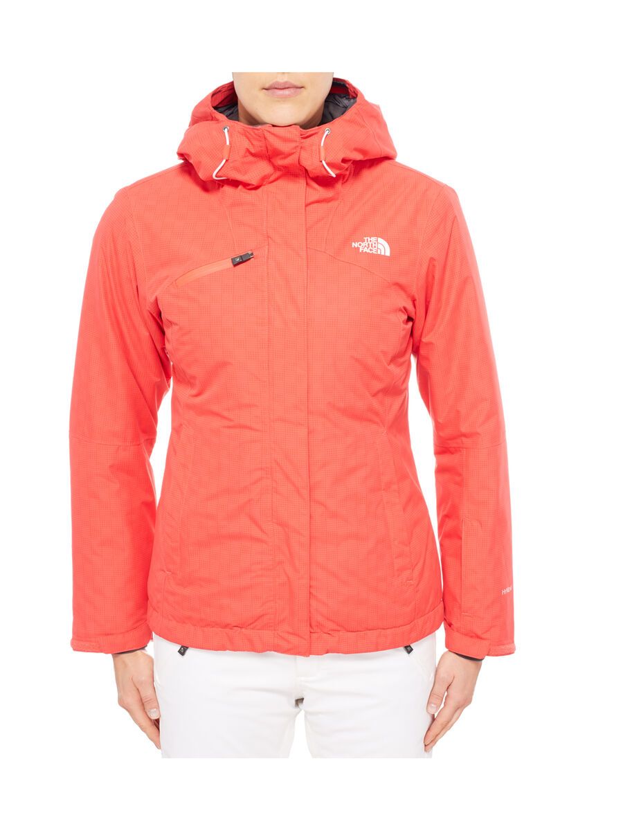 The North Face Womens Descendit Jacket, melon red print - Bild 2