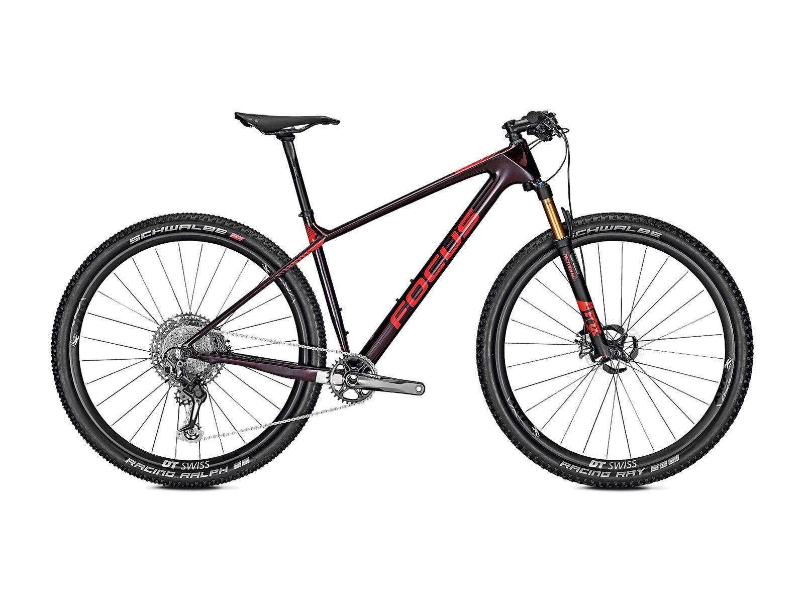 Focus Raven 9.9, tinted black/red - Bild 1