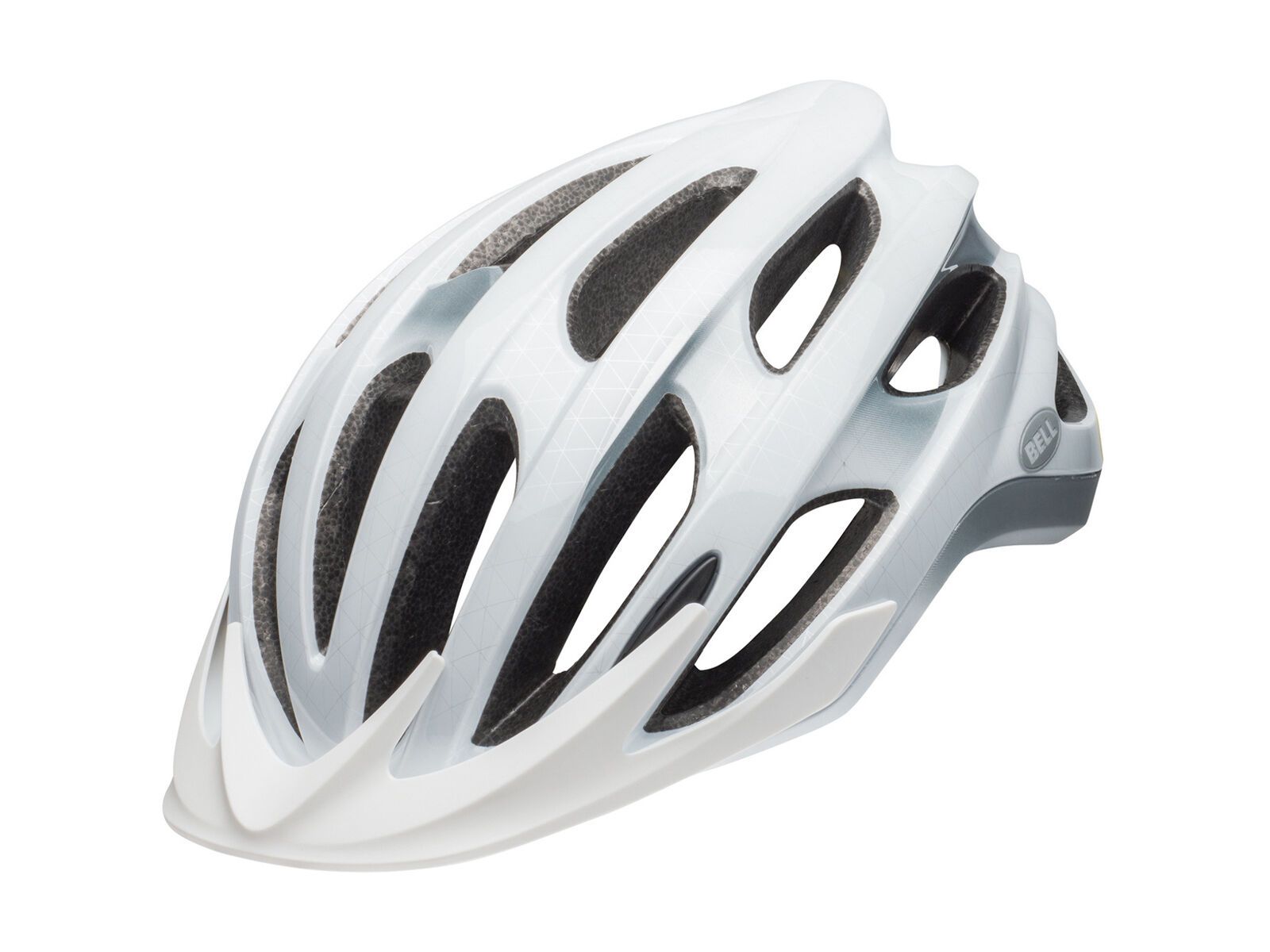 Bell Drifter, matte/gloss white/silver - Bild 1