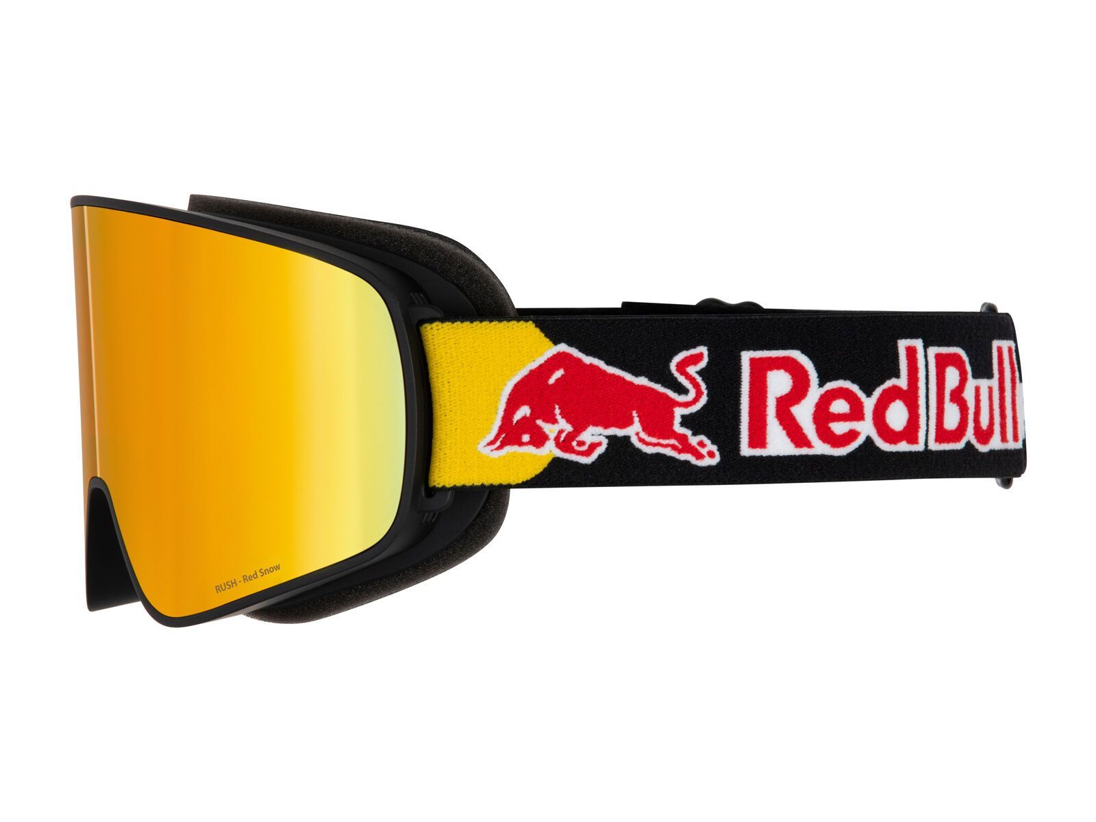 Red Bull Spect Eyewear Rush, Orange-Red Mirror / black - Bild 1