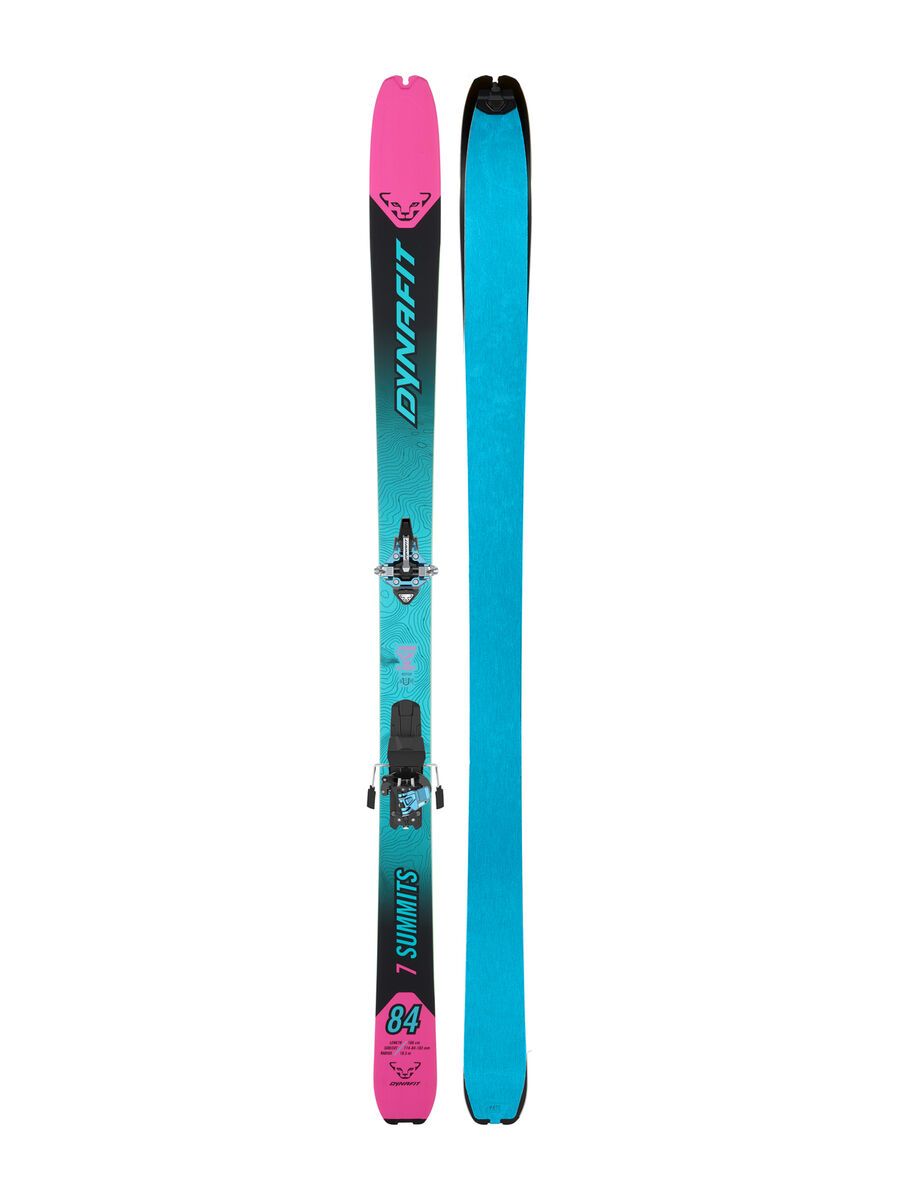 Dynafit Seven Summits+ W Ski Set, flamingo/reef - Bild 1