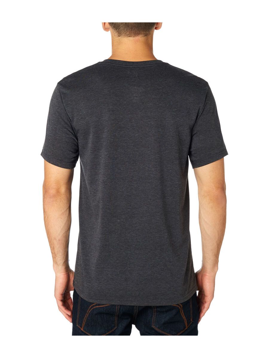 Fox Grizzled SS Tech Tee, heather black - Bild 4
