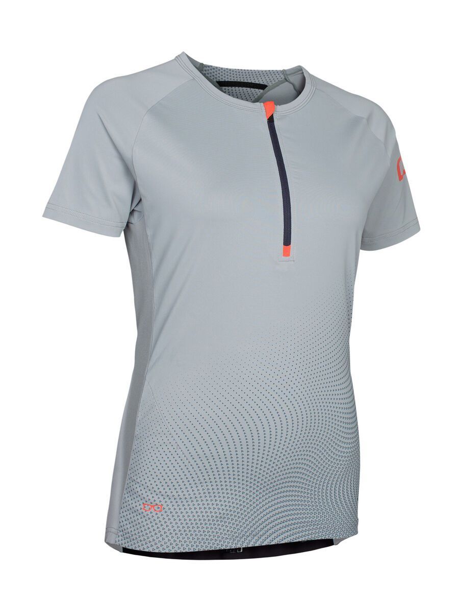 ION Tee Half Zip SS Traze AMP Wms, sleet - Bild 1