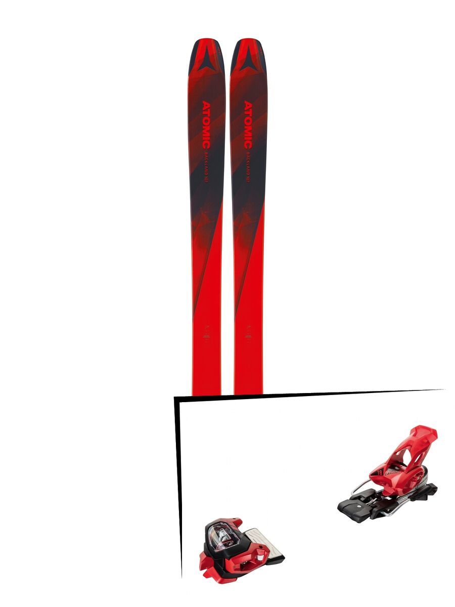 Set: Atomic Backland 107 2019 + Tyrolia Attack² 18 X GW red - Bild 1