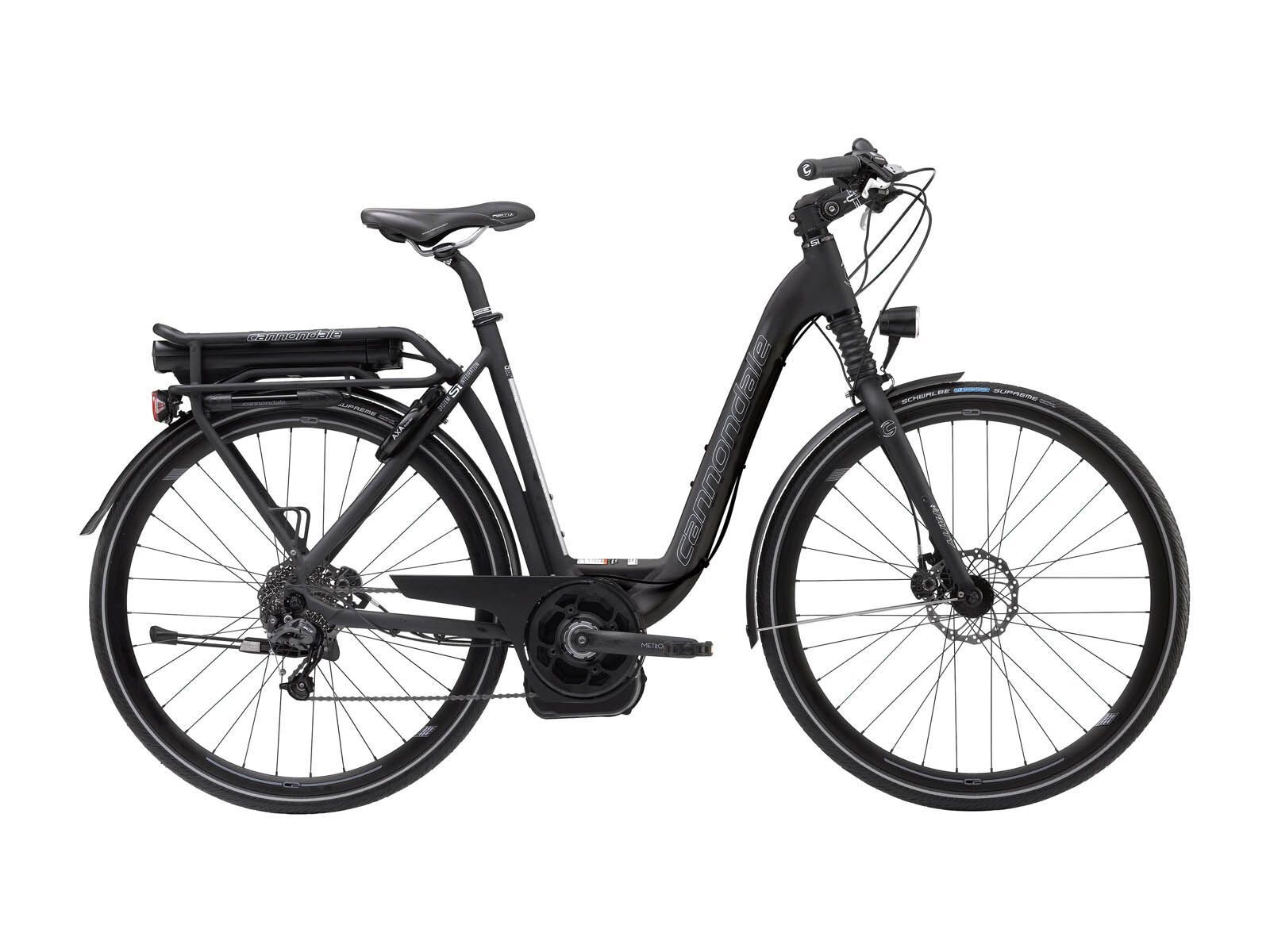 Cannondale E-Series 1 Headshok Step Trough 300Wh. New HMI, jet black matte - Bild 1