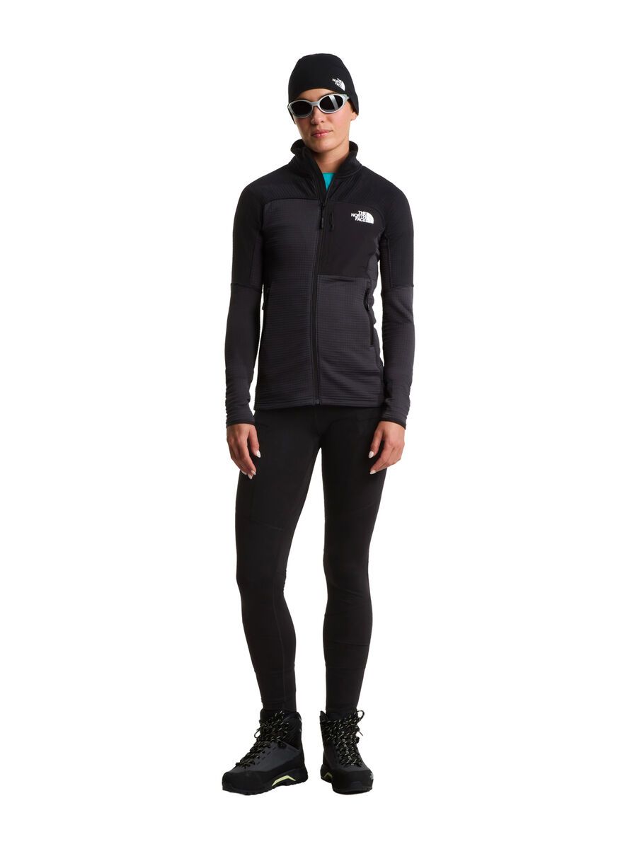 The North Face W Polartec Power Grid Stormgap Jacket, asphalt grey/tnf black - Bild 7