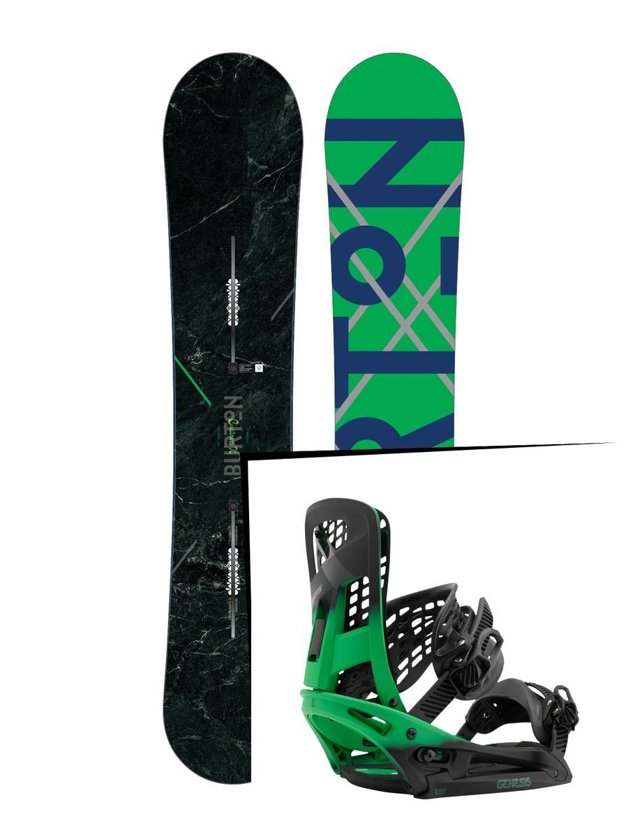 Set: Burton Custom X Flying V 2017 +  Genesis EST (1712787S) - Bild 1