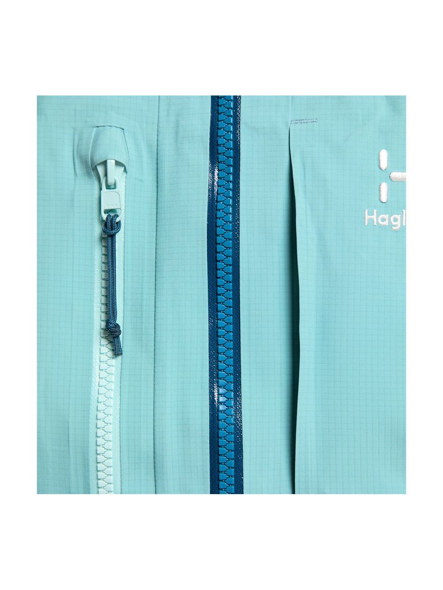 Haglöfs Vassi GTX Pro Jacket Women, frost blue/dark ocean - Bild 9