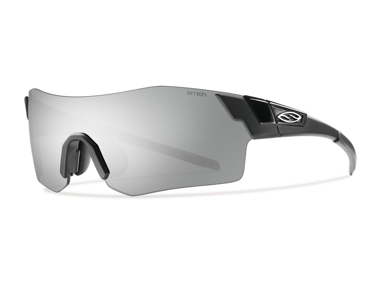 Smith Pivlock Arena inkl. Wechselscheibe, matte black/Lens: platinum mirror - Bild 1