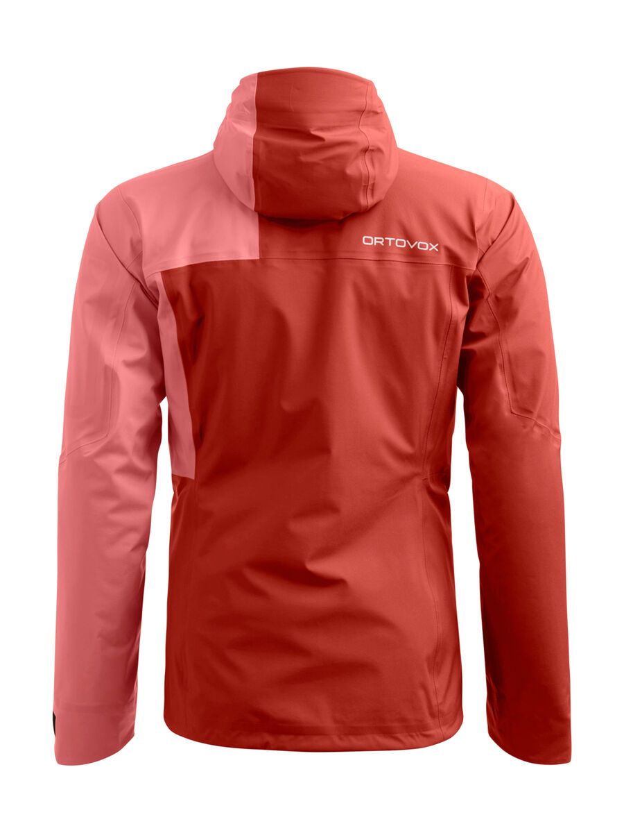 Ortovox 3L Ortler Jacket W, sunset orange - Bild 2