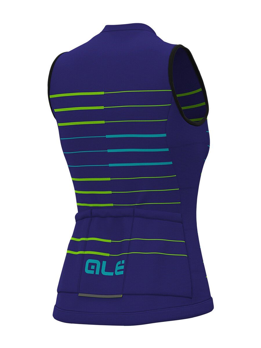Ale Ergo Lady S/Less Jersey, pure blue-turquoise - Bild 2