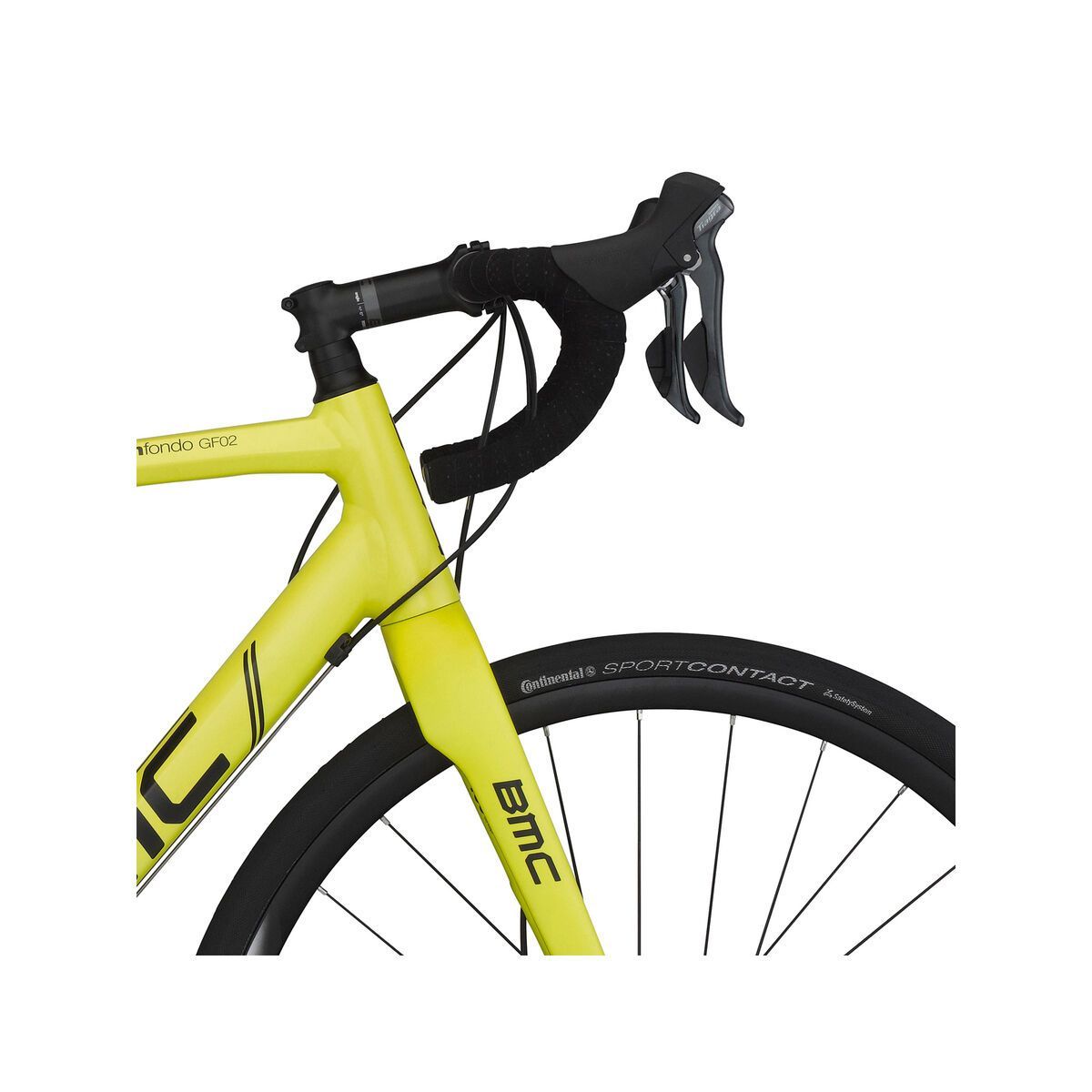 BMC Granfondo GF02 Disc Tiagra, yellow - Bild 5