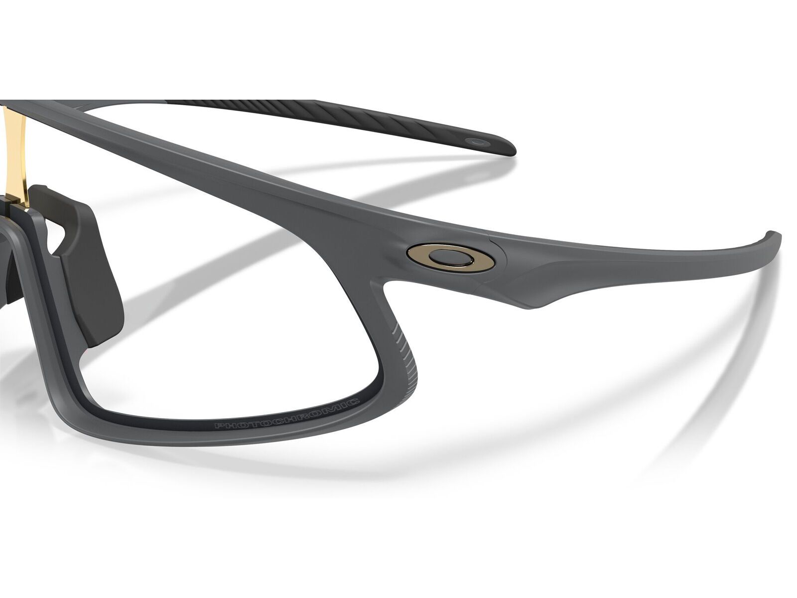 Oakley RSLV 141, Clear To Black Iridium Photochromic / matte carbon - Bild 4
