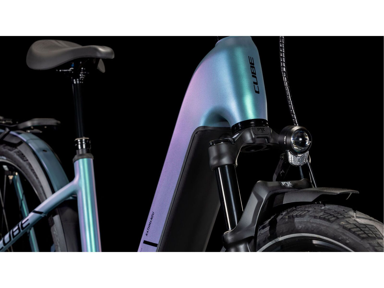 Cube Kathmandu Hybrid SLX 800 Easy Entry, smaragdgrey´n´black - Bild 6