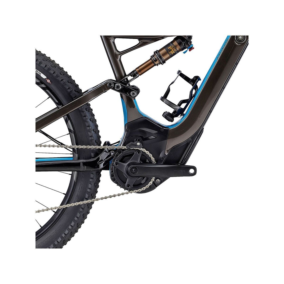 Specialized Turbo Levo FSR Expert 6Fattie, warm charcoal/cyan - Bild 3