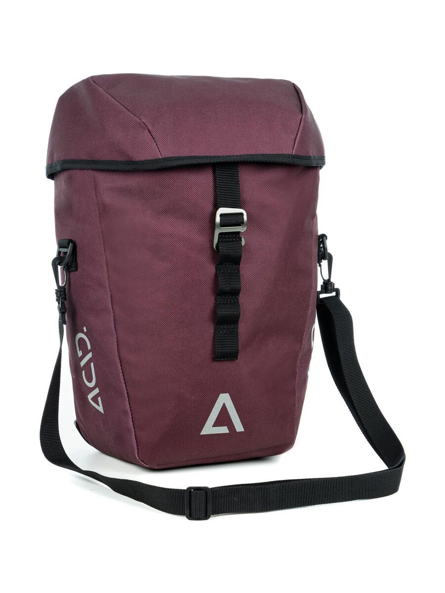 Cube Acid Seitentasche City 15 SMLink, red - Bild 3