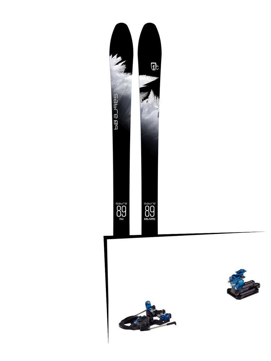 Set: Icelantic Sabre 89 2018 + Hagan Core Bindung - Bild 1