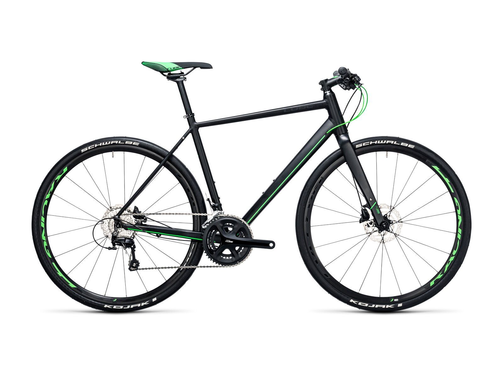 Cube SL Road Race, black´n´flashgreen - Bild 1