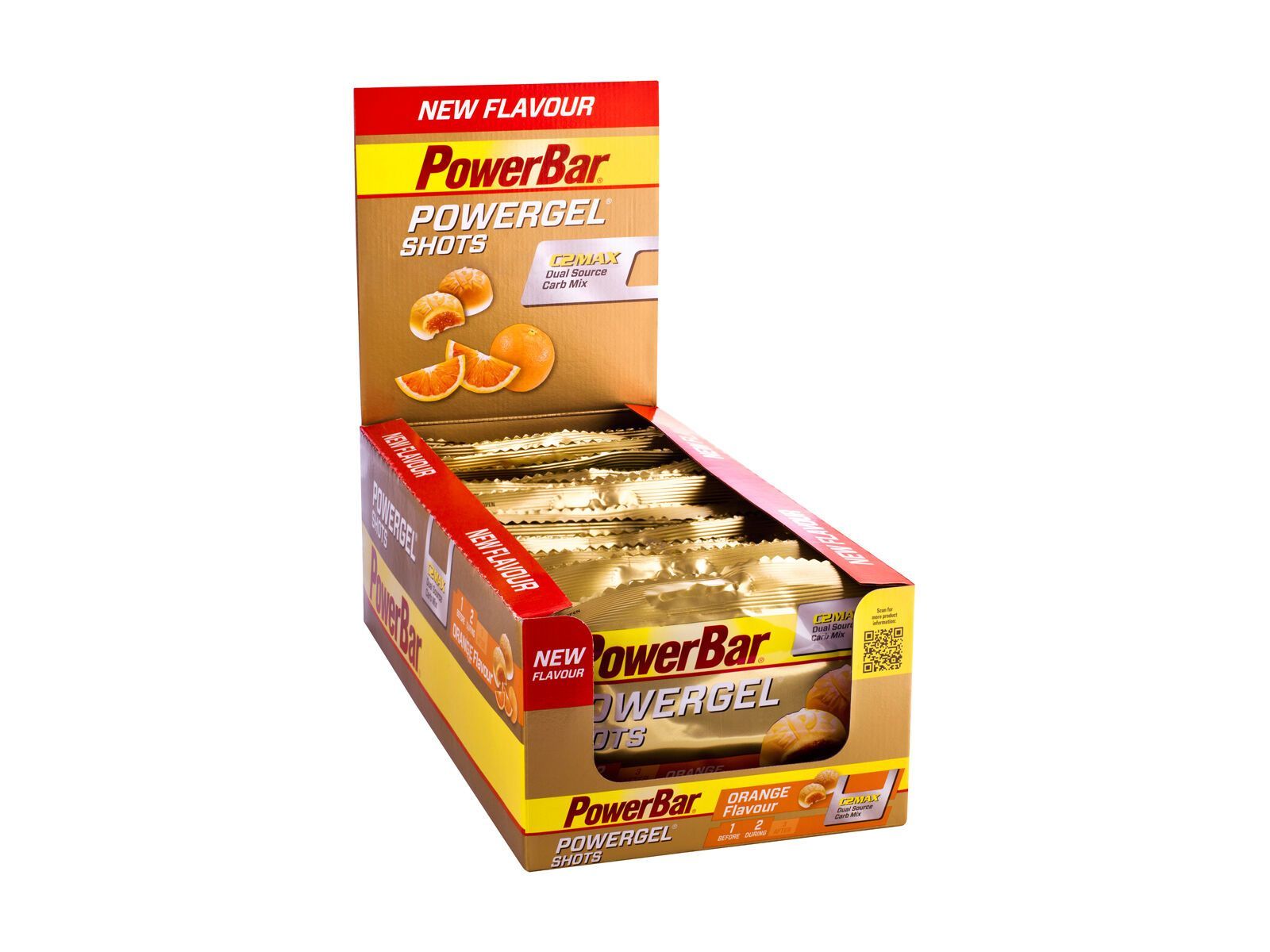 PowerBar PowerGel Shots - Orange (Box) - Bild 1